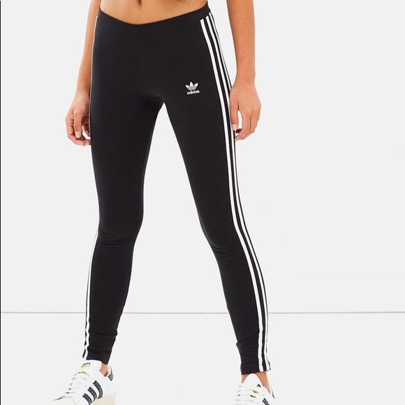 adidas Pants - BNWT Adidas 3 Stipe Tights